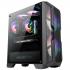 ABKONCORE H600X SYNC RGB Spectrum 3 Fans (2X200mm+120mm HR120) Tempered Glass Mid Tower& Front Full Mesh Design Case