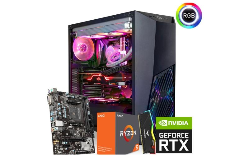 AMD RYZEN 5 3500X // RTX 3050 8GB // 16GB RAM - Custom Build