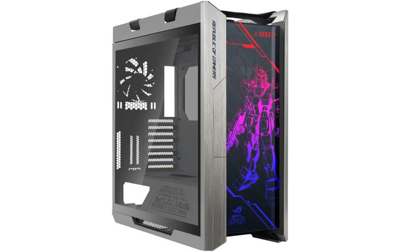 ASUS ROG STRIX Helios GX601 GUNDAM EDITION RGB, Mid-Tower Gaming Case With Tempered Glass, , Aluminum Frame