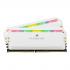 CORSAIR Dominator Platinum RGB 16GB (2 x 8GB) DDR4 RAM 3200MHz CL16 Memory Kit-White