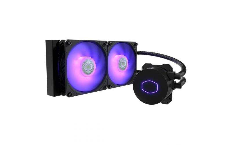 Cooler Master MasterLIquid ML240L V2 RGB CPU Liquid Cooler,New Generation Dual Chamber Pump,New SickleFlow 120 RGB