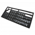 Ducky PBT Double-Shot Pudding Keycaps Classic Black & White Color Theme Design
