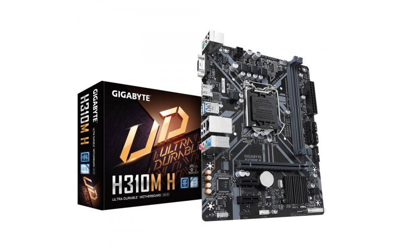 GIGABYTE H310M H MicroATX 9TH & 8TH Gen Motherboard