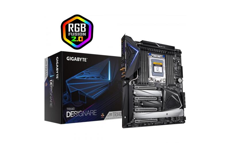 GIGABYTE TRX40 DESIGNARE, sTRX, 3rd Gen AMD Ryzen Threadripper Processors, 16+3 Phase VRM, Gen 4 AIC with 4 Extra M.2, XL-ATX Motherboard