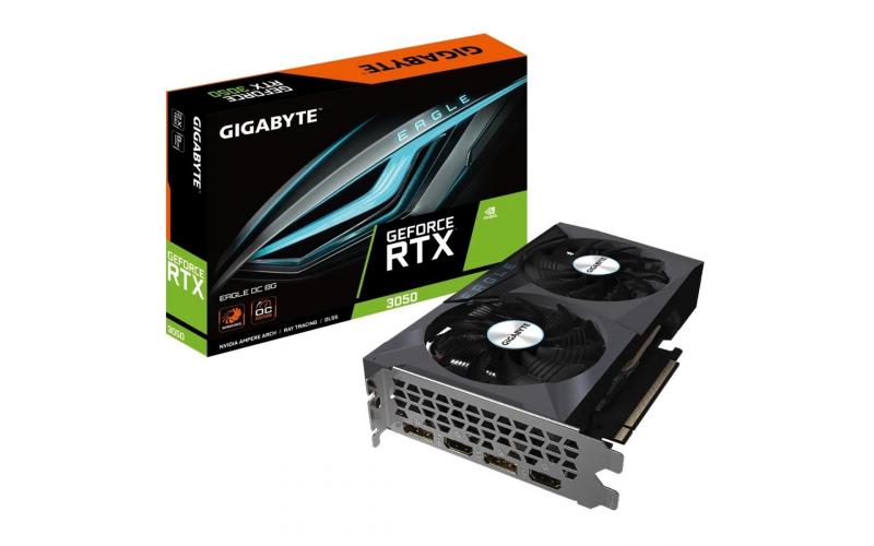 Gigabyte GeForce RTX™ 3050 EAGLE OC 8G GDDR6 - Graphics Card