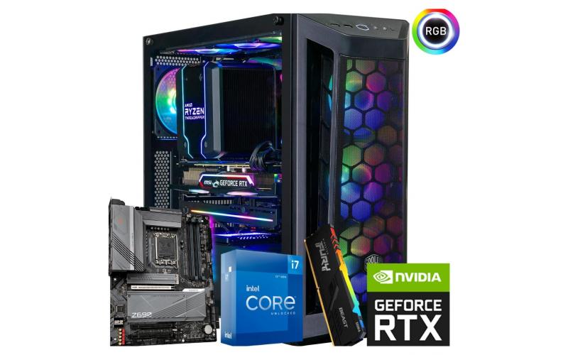 INTEL CORE i7 12700K // GTX 1650 4GB // DDR4 32GB RAM - Custom Build