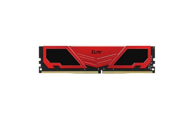 TEAMGROUP Elite Plus Single 8GB 3200MHz CL22 DDR4 Desktop Memory - Red & Black