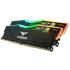 TEAMGROUP T-Force Delta RGB 16GB Kit (2x8GB) 3200MHz CL16 DDR4 Desktop Memory - Black