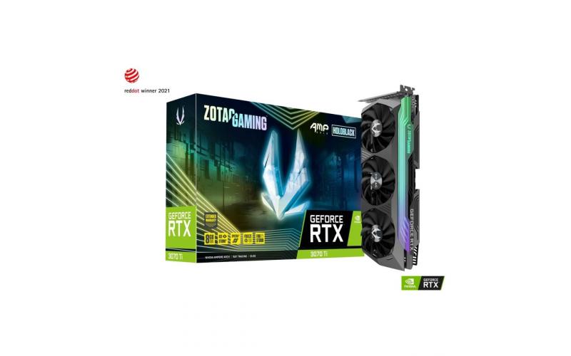 ZOTAC GAMING GeForce RTX 3070 Ti AMP Holo 8GB GDDR6X - Graphics Card