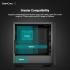 DeepCool CG560 Airflow Focused Mesh Tempered Glass w/ 4 Fans Pre-Installed - Black