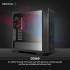 DeepCool CG560 Airflow Focused Mesh Tempered Glass w/ 4 Fans Pre-Installed - Black