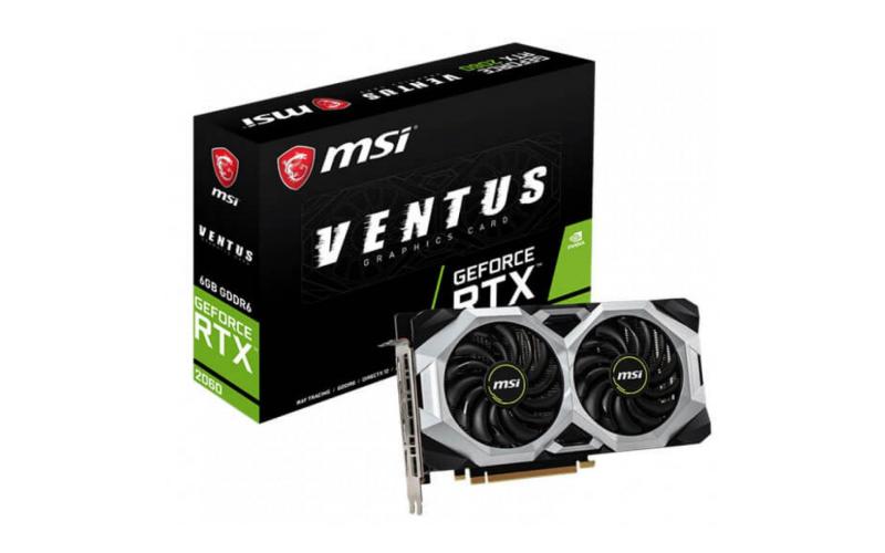 MSI Nvidia GeForce RTX 2060 Ventus 12GB OC GDDR6