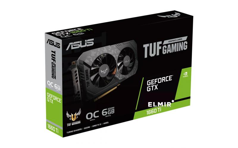 ASUS NVIDIA TUF GTX 1660 TI 6GB DDR6 EVO OC Edition