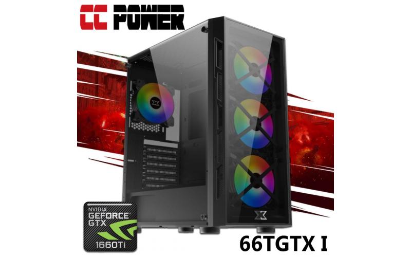CC Power 66TIGTX I Gaming PC 11Gen Core i5 w/ GTX 1660 TI 6GB DDR6