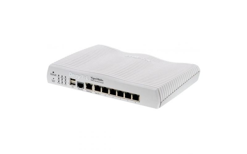 DrayTek Vigor 2860 VDSL/ADSL Router Firewall 6 Gigabit Ports VPN Router for Home/SOHO