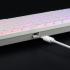 Redragon K539 Anubis RGB Mechanical Wire & Bluetooth & Wireless Low Profile Brown Switches - White