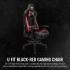 Thermaltake Gaming U Fit Gaming Chair - Black & Red