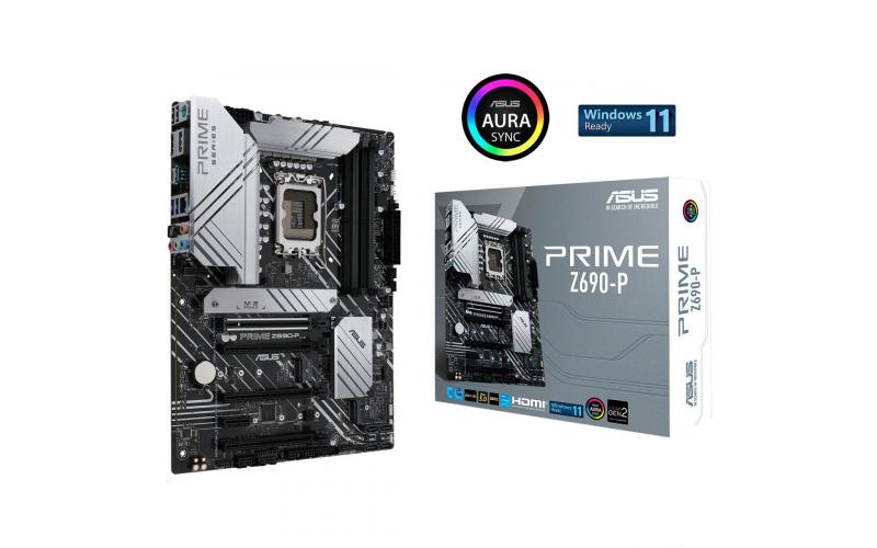 ASUS Prime Z690-P WIFI Intel 12th Gen ATX Motherboard PCIe 5.0 DDR5 3x M.2 USB Type-C Thunderbolt 4