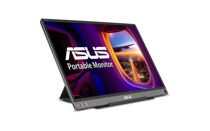 ASUS ZenScreen MB16ACE 15.6” IPS Full HD Portable USB Type-C Eye Care w/ Smart Case