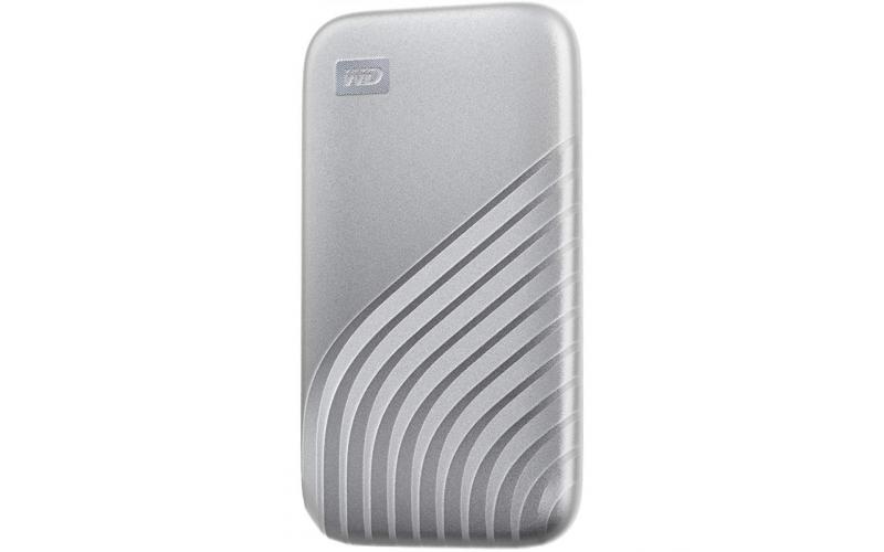 My Passport SSD 500GB Portable SSD USB 3.2 Up to 1050MB/s Silver