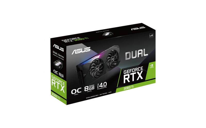 ASUS Dual GeForce RTX 3060 Ti V2 8GB GDDR6 OC Edition Graphic Card