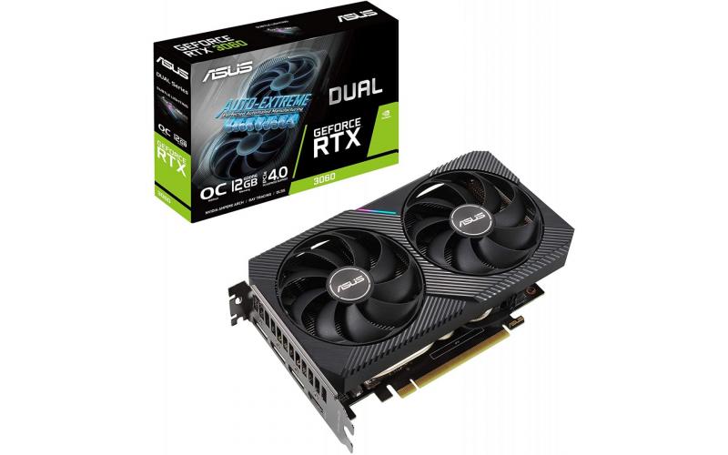 ASUS Dual GeForce RTX 3060 V2 OC Edition 12GB GDDR6