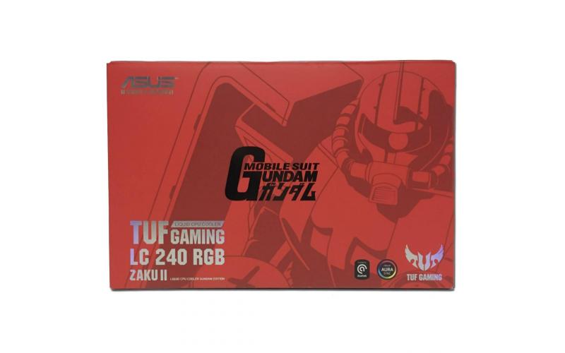 ASUS TUF Gaming LC 240 ZAKU II EDITION Aura Sync AIO Liquid Cooler