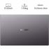 HUAWEI MateBook D15 10Gen Core i3 SSD & Windows 10 Metal - Grey + Gifts Worth 85JD