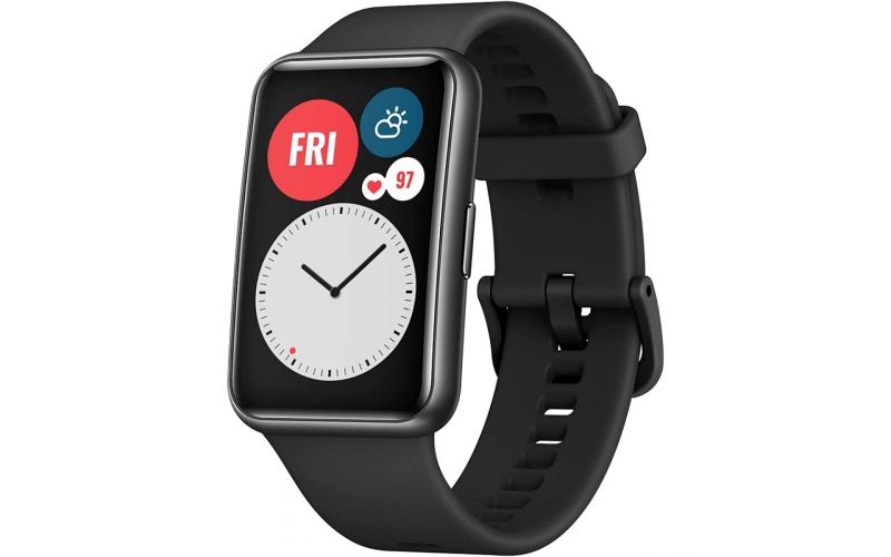 HUAWEI WATCH FIT Elegant Edition Smart Wearable 10-Day Battery Life -Black