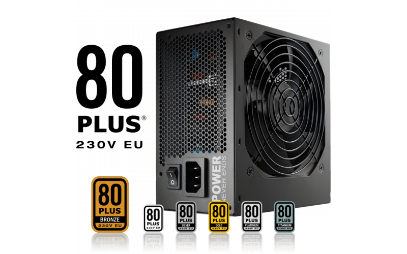 FSP HYDRO PRO HP2-800 800W 80+ Bronze ATX Power Supply Black