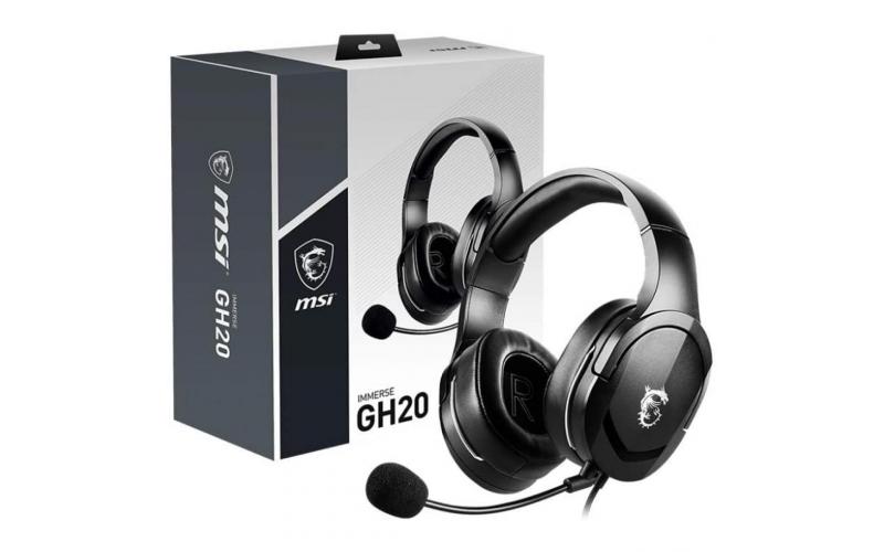 MSI Immerse GH20 Gaming Detachable Microphone Lightweight Design