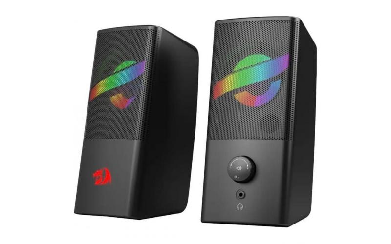 Redragon GS530 Air RGB 6W Gaming Desktop Speaker - Black