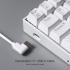 Redragon K630 RGB White Backlit 61 Keys Type-C Mechanical – Brown Switch
