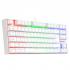 Redragon K630 RGB White Backlit 61 Keys Type-C Mechanical – Brown Switch