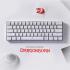Redragon K630 RGB White Backlit 61 Keys Type-C Mechanical – Brown Switch
