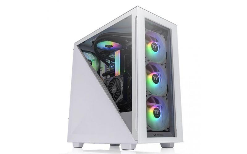 Thermaltake Divider 300 ARGB Tempered Glass Mid Tower White Edition