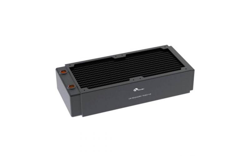 Bykski 240mm x 60mm RC Series Radiator, Black (CR-RD240RC-TK60-V2)