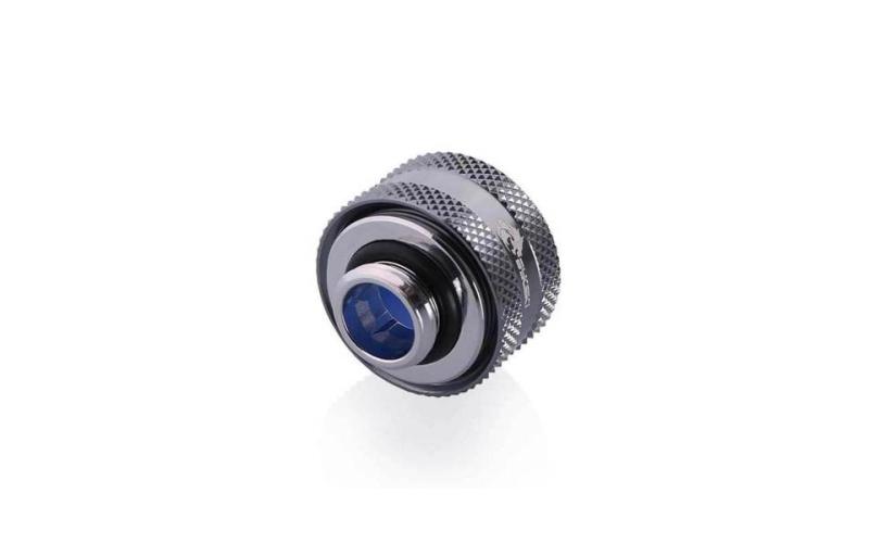 Bykski Anti-Off Rigid, Anti Release Of Hard Tube Fast joint 16mm OD Fitting, Silver (B-FTHTJ-L16)