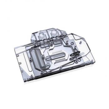 Bykski Full Coverage GPU Water Block and Backplate for Gigabyte RTX 3060Ti Gaming OC 8G (N-GV3060TIGMOC-X). 5v Addressable RGB (RBW) Transparent