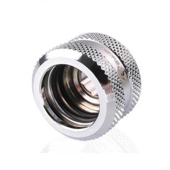 Bykski Rigid, Fine diamond pattern hard tube fast screw G1/4 thread 4 layer seal 16mm OD Fitting V2, Silver (B-HTJV2-L16)