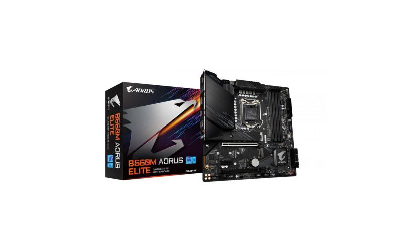 Gigabyte B560M AORUS ELITE Intel B560 11th Generation Intel LGA1200 Micro-ATX Desktop Motherboard