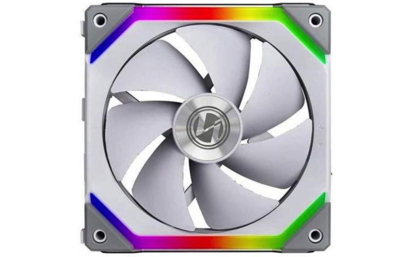 Lian Li UNI Fan SL120 x1 Pack white- (ARGB 120mm LED PWM Daisy-Chain) - Sinle Fan