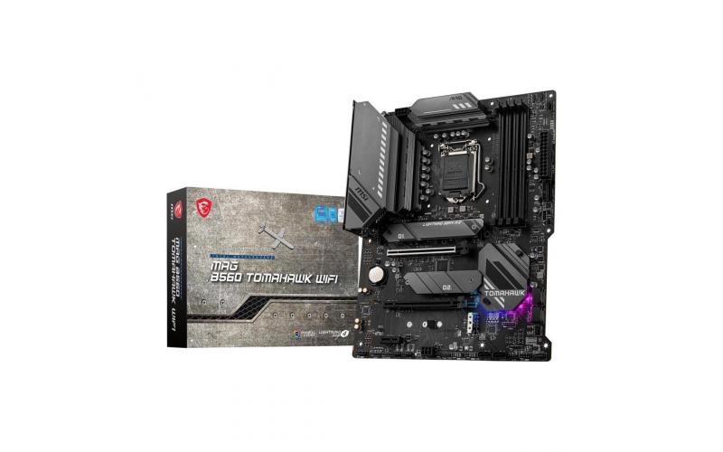 MSI MAG B560 TOMAHAWK WIFI LGA 1200 Intel B560 11th & 10th Intel CPUs Pcie Gen 4.0 , SATA 6Gb/s ATX Intel Motherboard