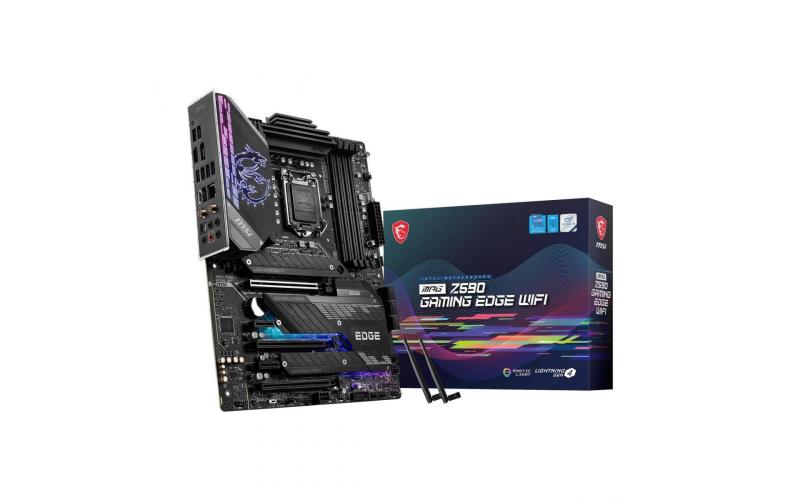 MSI Z590 GAMING EDGE WIFI LGA 1200 Intel Z590 11th & 10th Intel CPUs Pcie Gen 4.0 , SATA 6Gb/s ATX Intel Motherboard