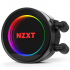 NZXT Kraken X73 RGB 360mm AIO CPU Liquid Cooler, RGB Connector, Aer RGB V2 3X120mm Radiator Fans