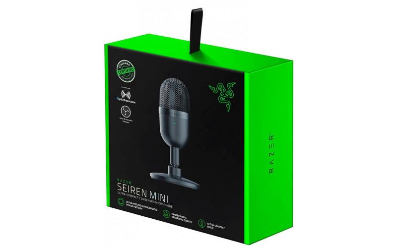 Razer Seiren Mini Ultra-Compact Condenser Microphone (Black)