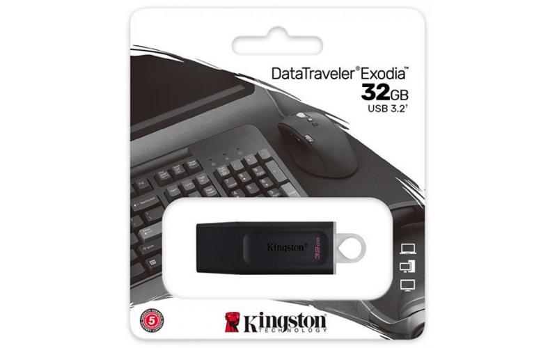 Kingston DataTraveler Exodia 32GB USB 3.2 Flash Drive