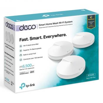 TP-Link Deco M9 AC2200 Smart Home Mesh Wi-Fi System (3-Pack)