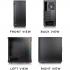 Thermaltake H200 BLACK Tempered Glass RGB Lighting Bar Case