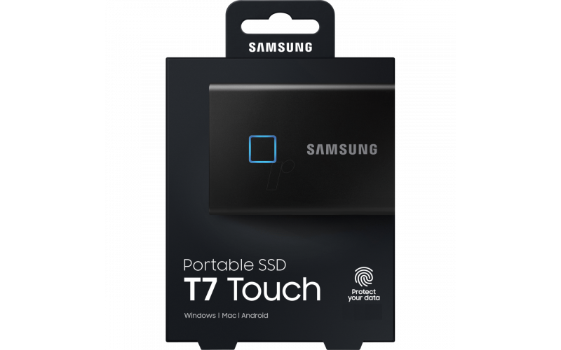 Samsung T7 2TB Touch Portable SSD USB 3.2 Black